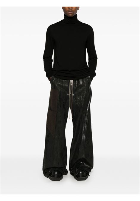 Black Wide Bela trousers Rick owens - men RICK OWENS | RR02D6307BMTWTY090409